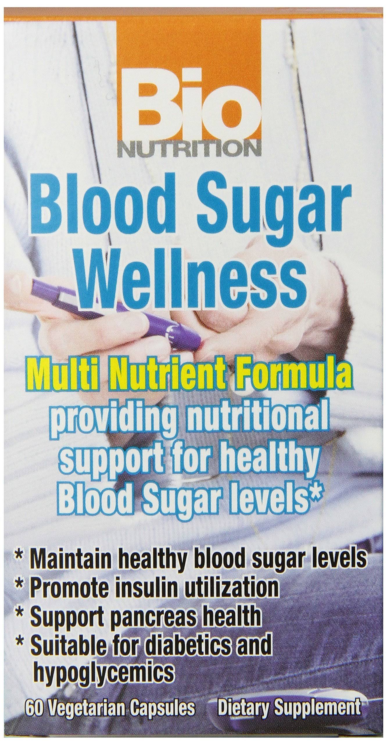 Bio Nutrition Blood Sugar Wellness Supplement - 60ct