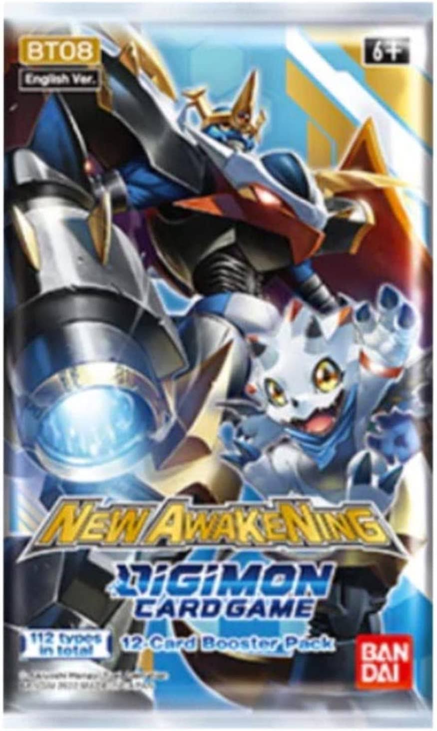 Digimon Card Game - BT08 - New Awakening - Booster Pack