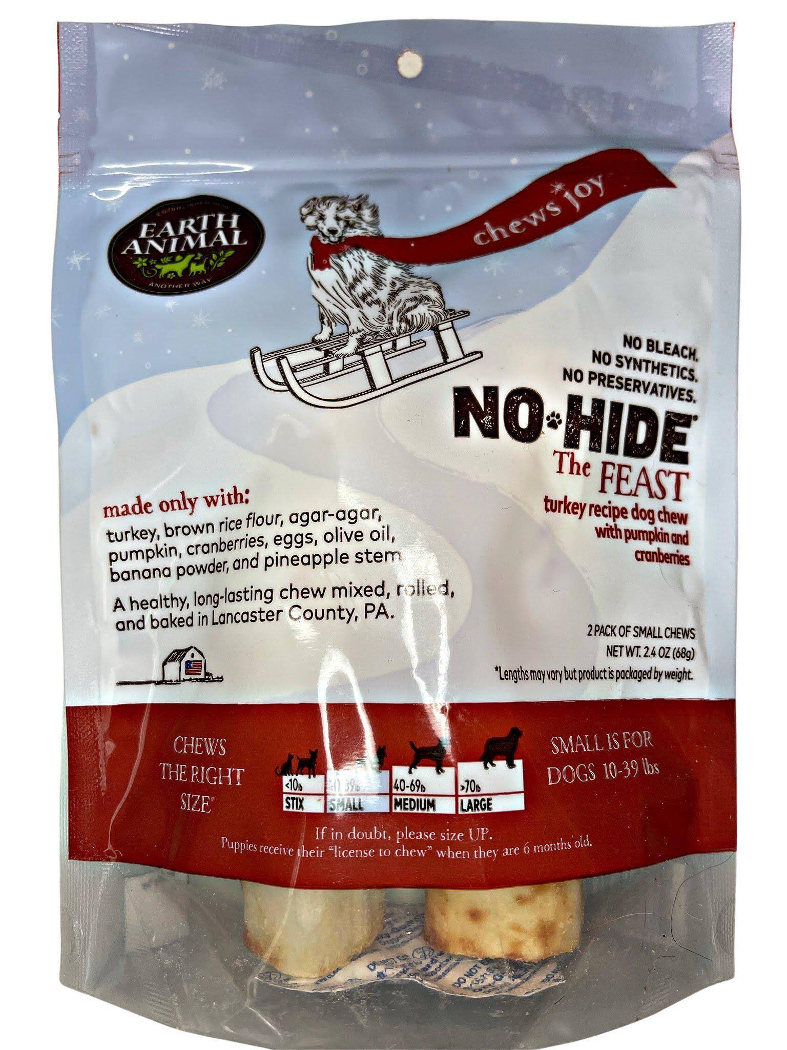 Earth Animal The Feast No-Hide Chew - 2 Pack | Size: Medium
