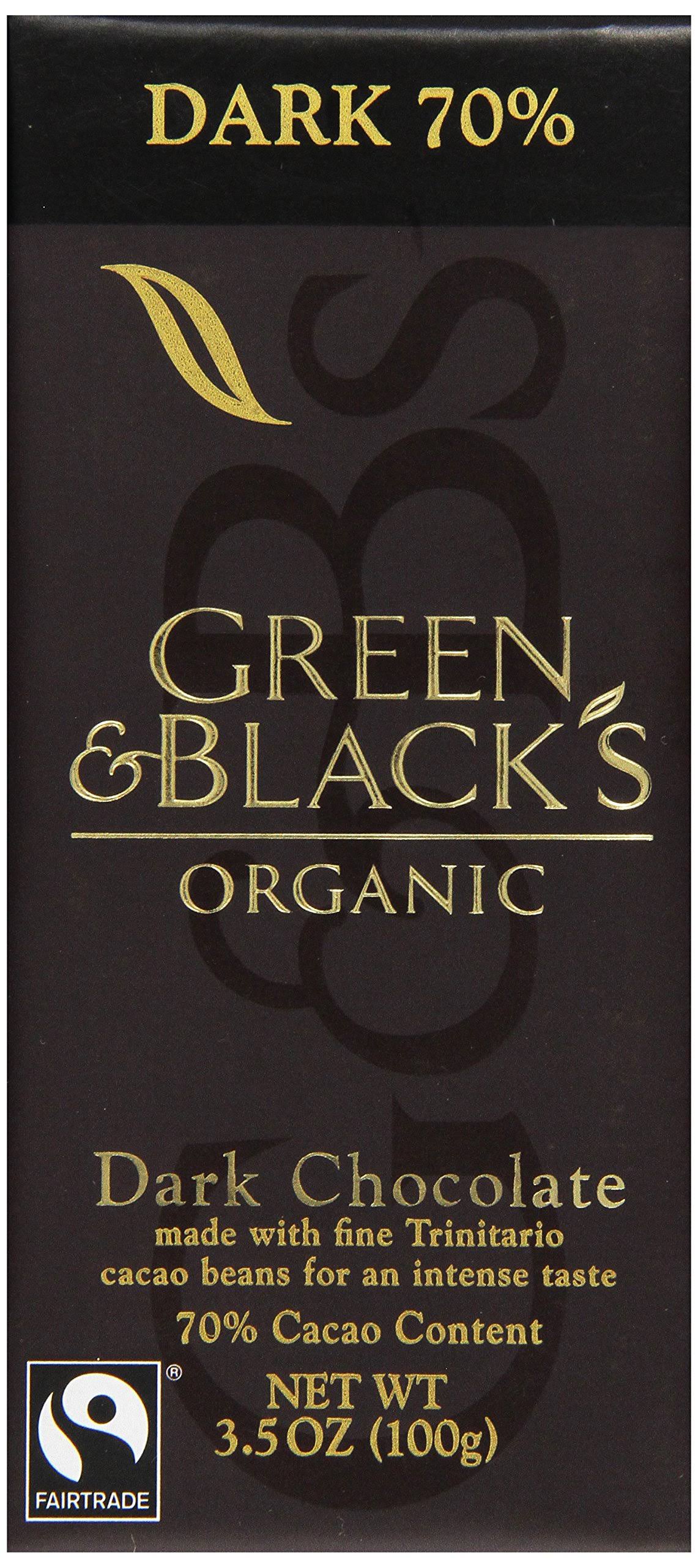 Green & Black's Organic Dark Chocolate Bar - 100g