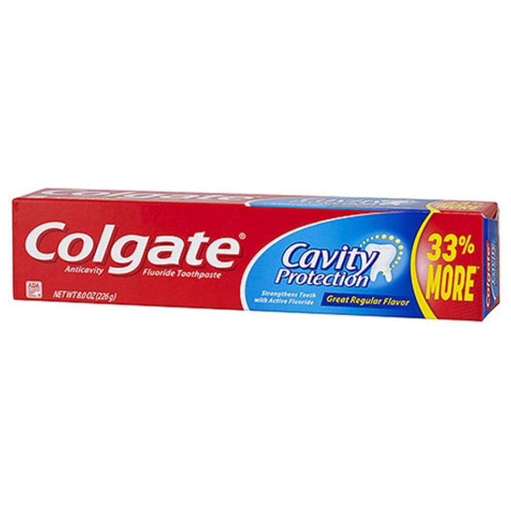 Colgate Cavity Protection Fluoride Toothpaste - Regular Flavor, 8oz