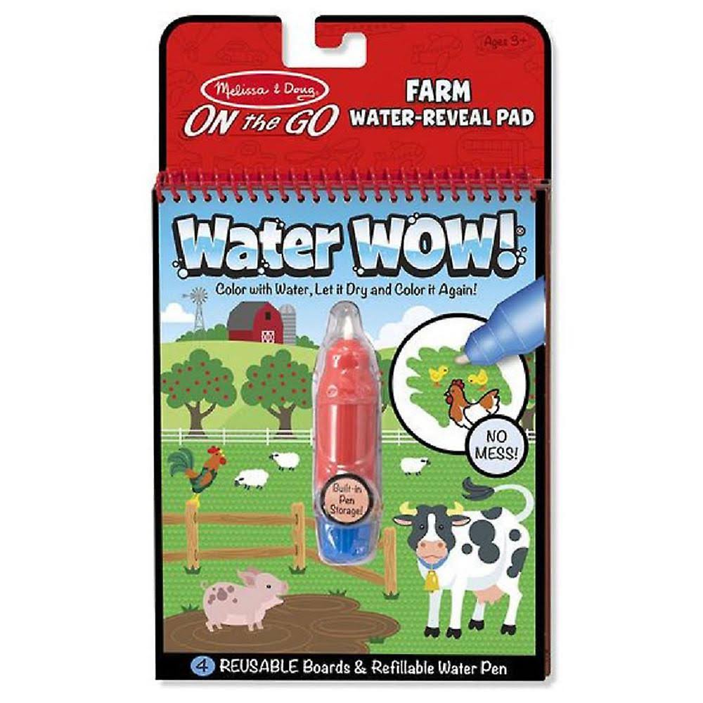 Melissa and Doug on The Go Water WOW Travel Activity Book - Farm