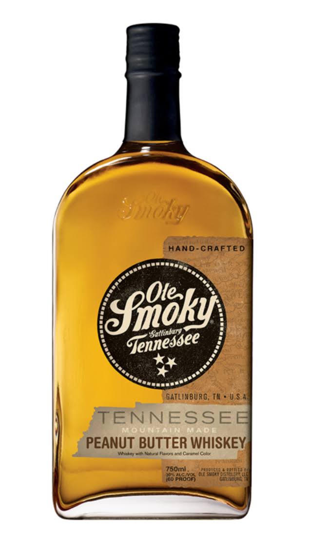 Ole Smoky Whiskey, Peanut Butter, Tennessee - 750 ml