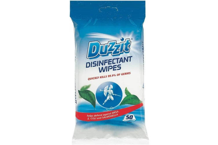 Duzzit Disinfectant Wipes - 50pk