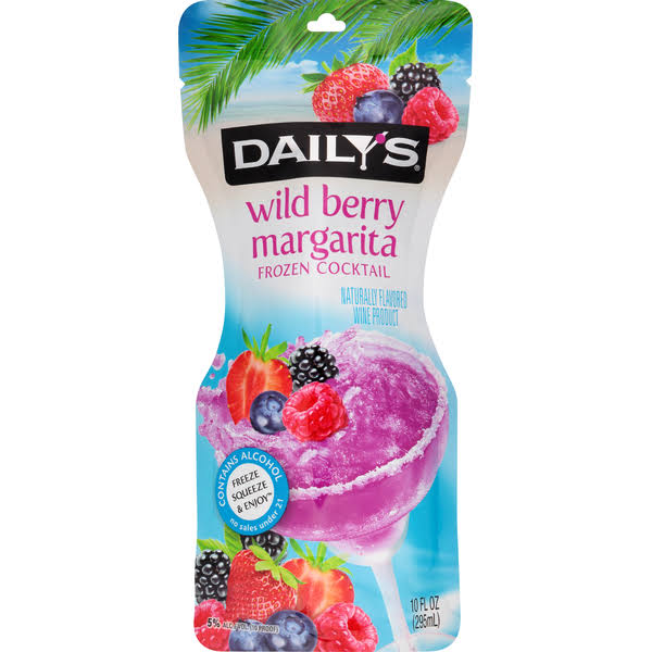 Daily's Frozen Cocktail, Wild Berry Margarita - 10 fl oz