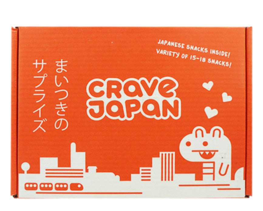 CRAVE JAPAN Japanese Snack Crate