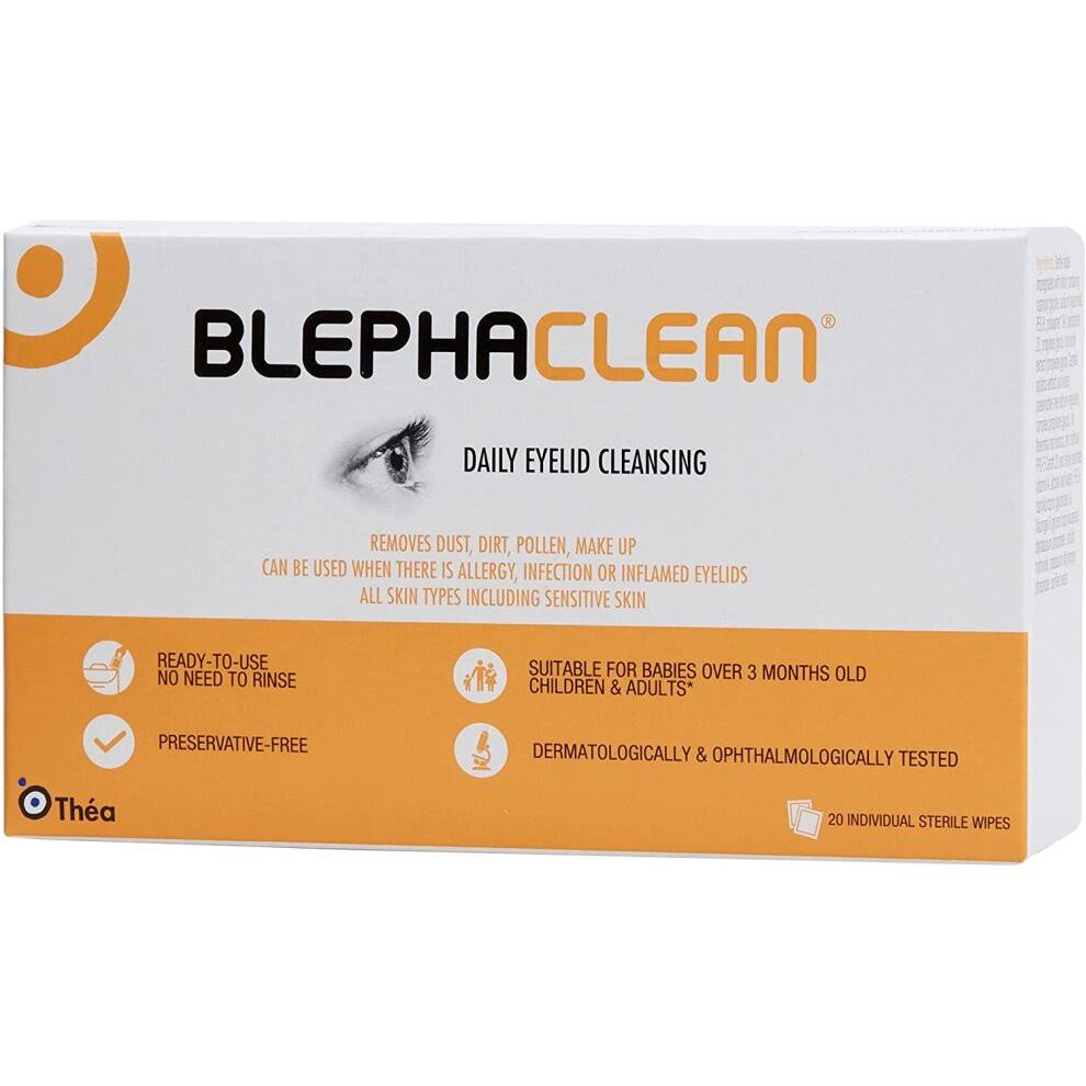 Blephaclean 20 Sterile Pads