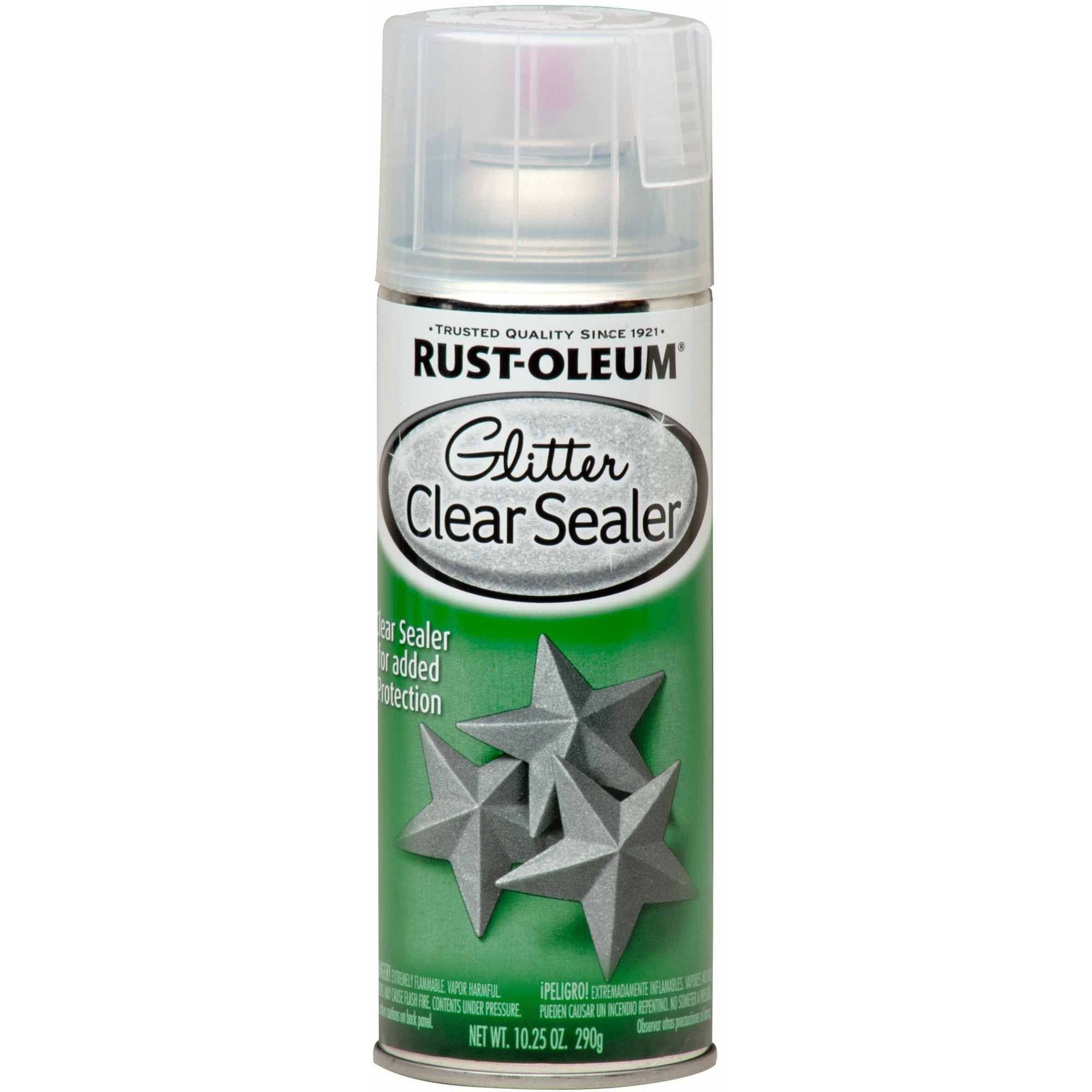 Rust-Oleum Glitter Clear Sealer Spray Paint - 10.25 oz