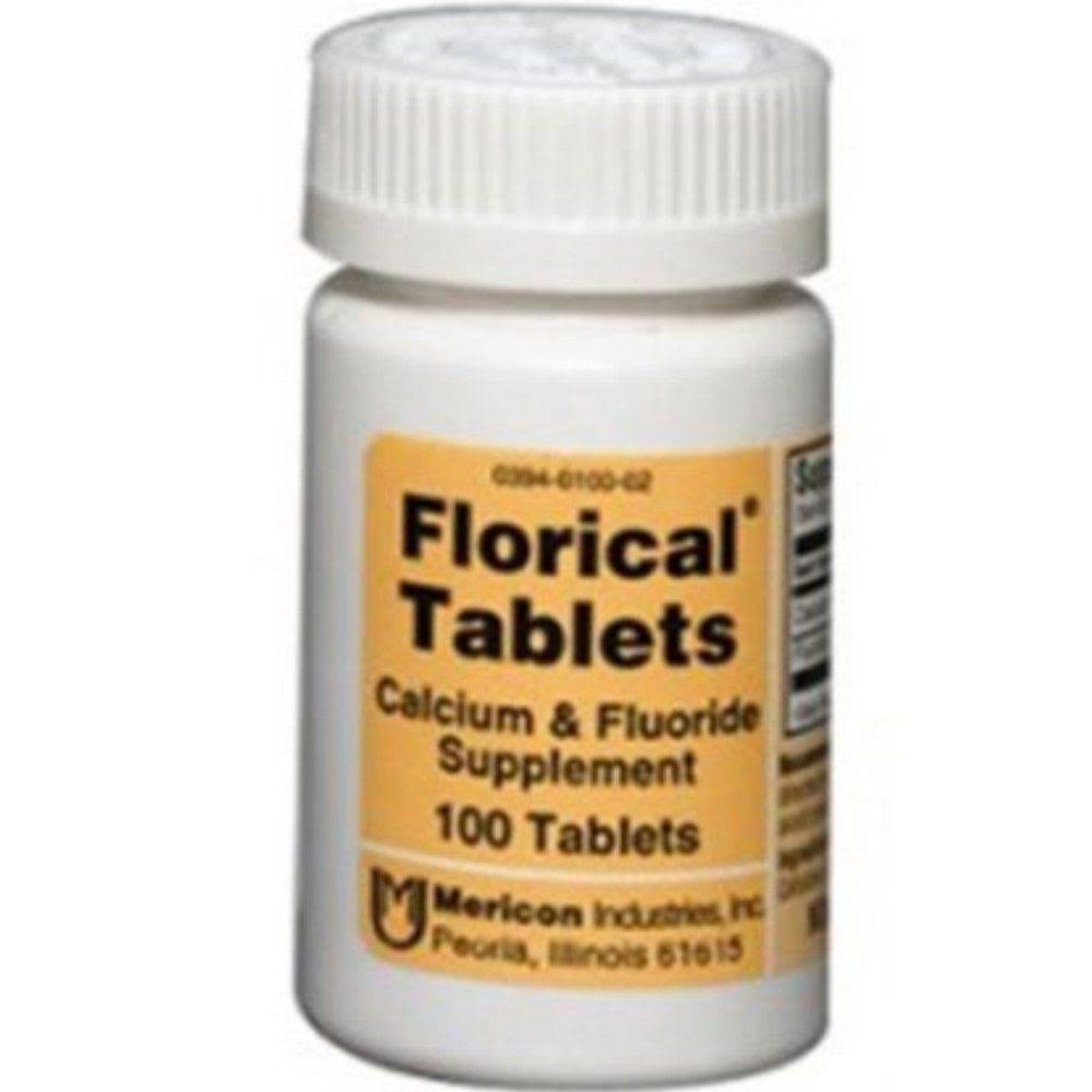 Florical Calcium and Fluoride Supplements Tablets