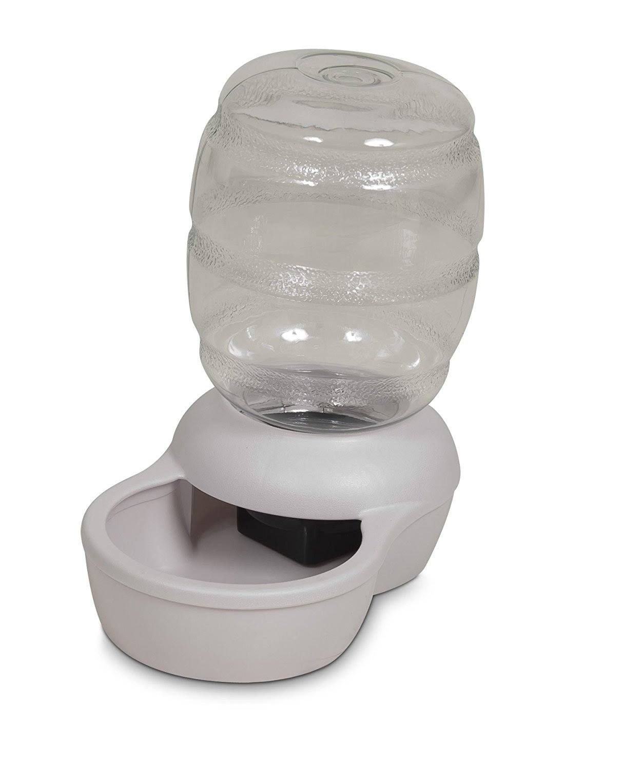 Petmate Replenish Pet Waterer With Microban - Pearl White