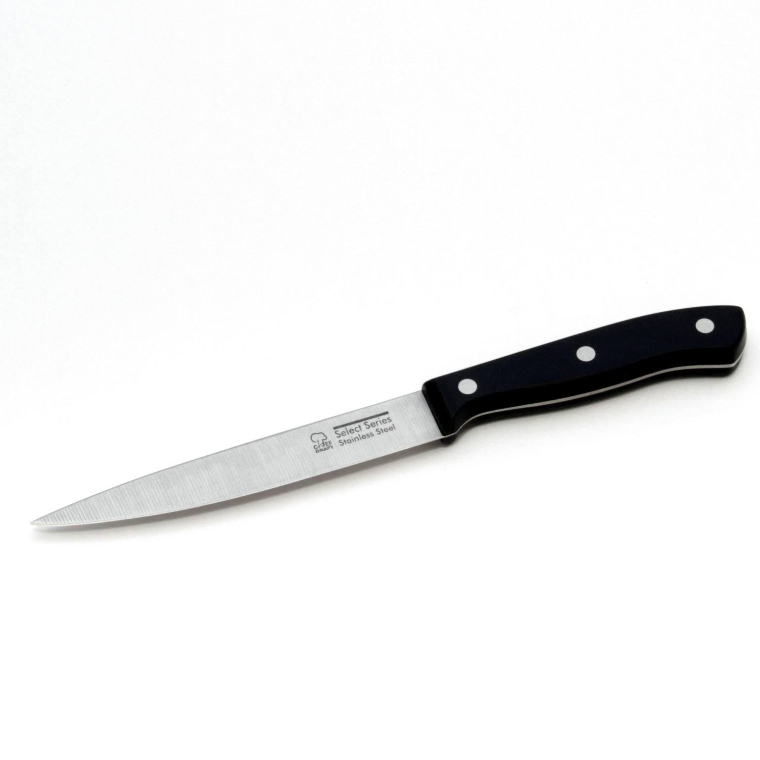 Chef Craft 21667 Select Series Utility Knife - 4 1/2" Blade