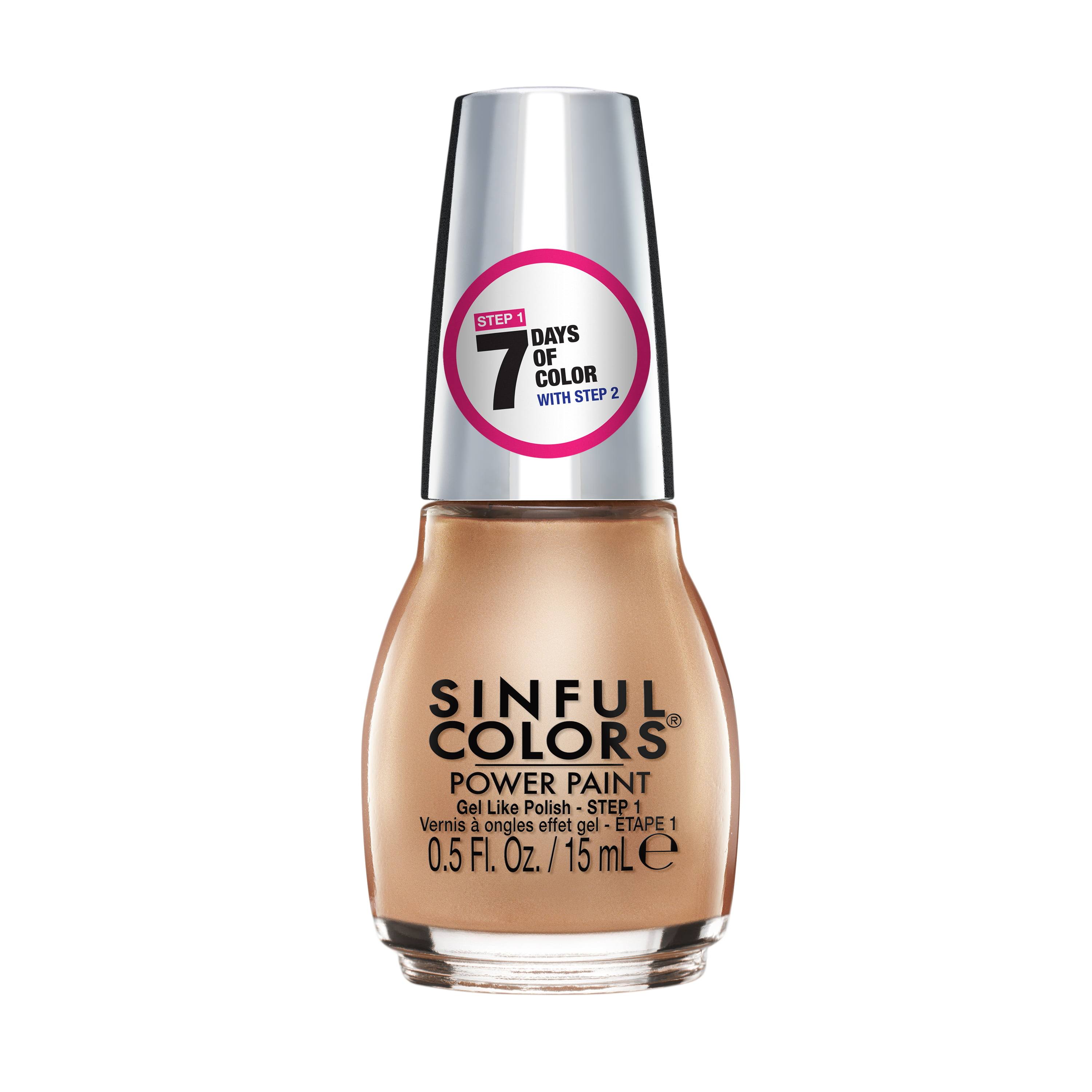 SinfulColors Nail Color, 24K Drips 2644 - 0.5 fl oz