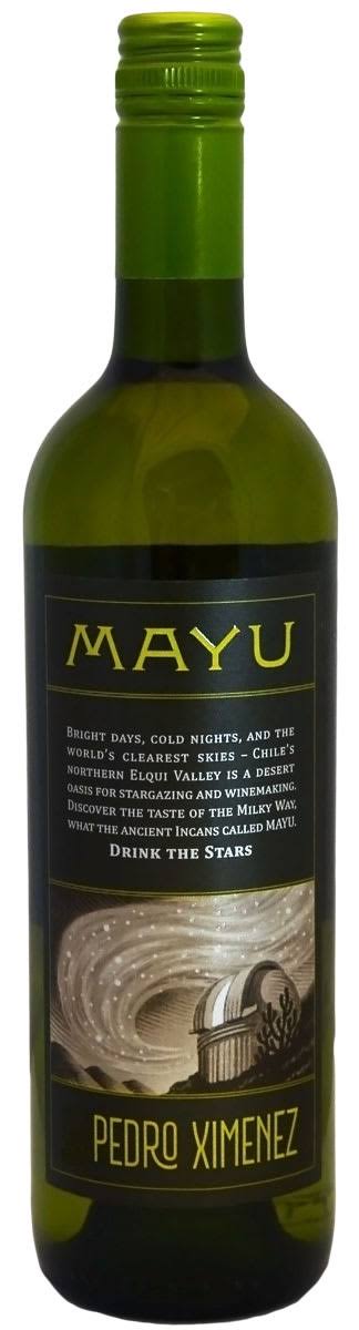 Mayu Pedro Ximenez, Elqui Valley (Vintage Varies) - 750 ml bottle