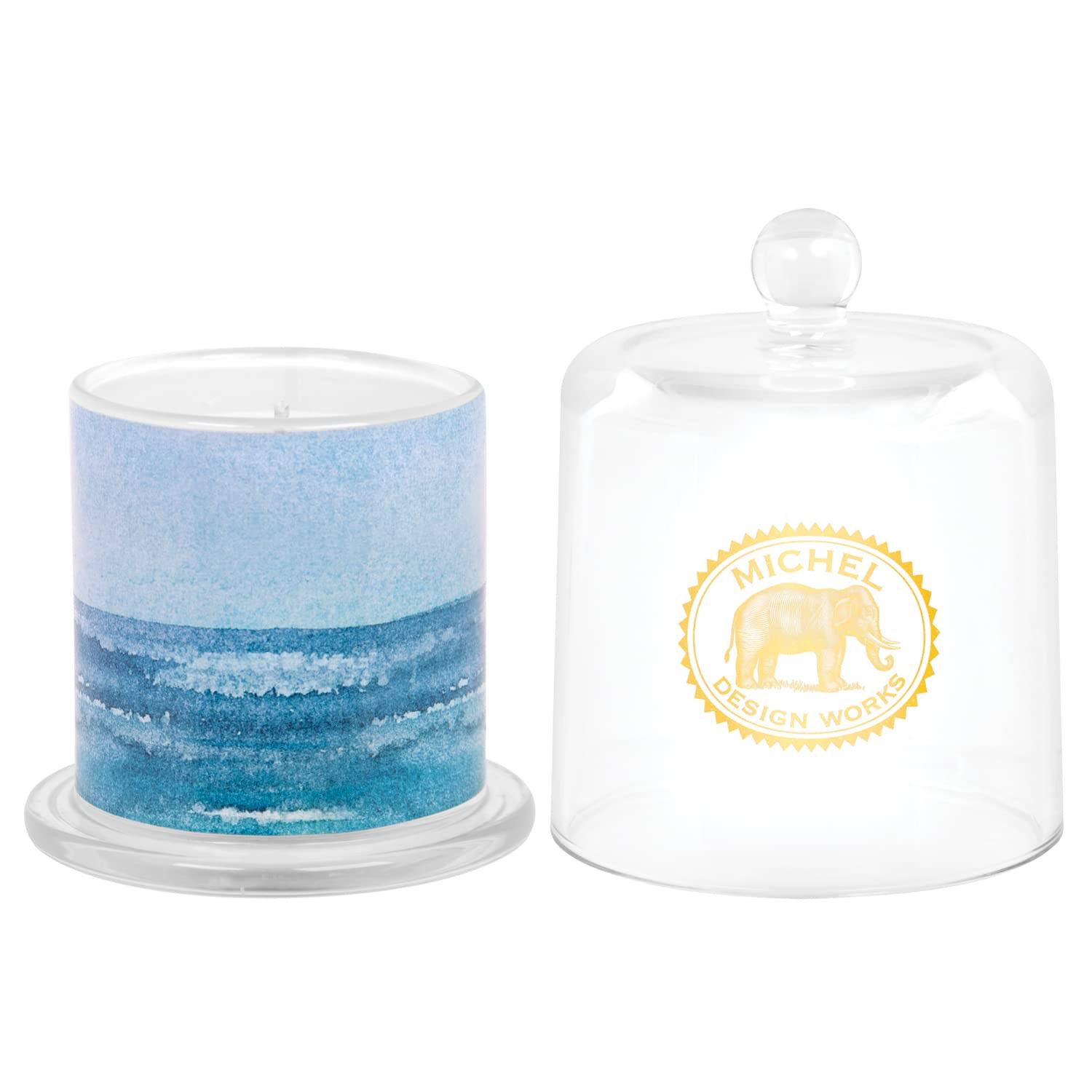 Michel Design Works Cloche Candle, Deep Water Scented