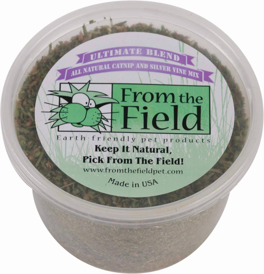 from The Field Ultimate Blend Catnip & Silver Vine Mix, 2-oz Tub