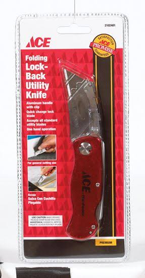 Great Neck Ace Folding Lock-back Utility Knife