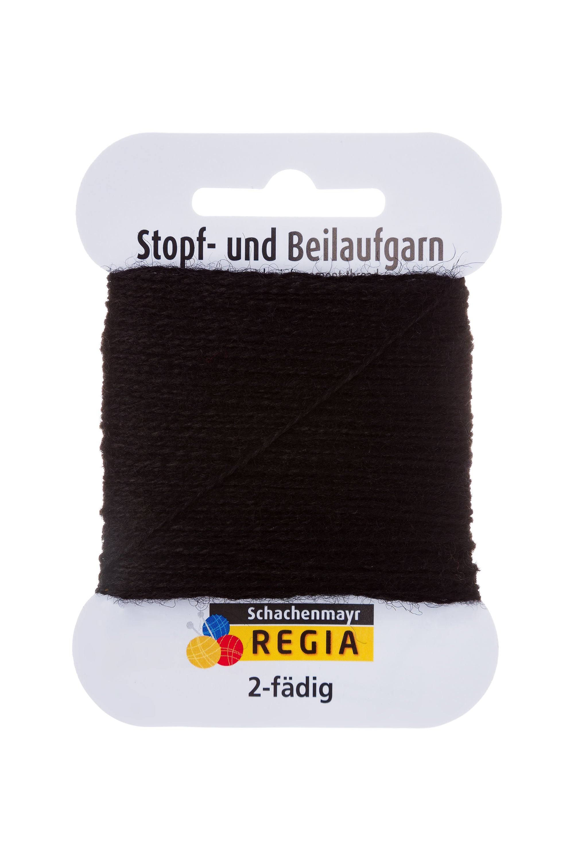 Regia Darning Cotton U Casual Yarn - Black