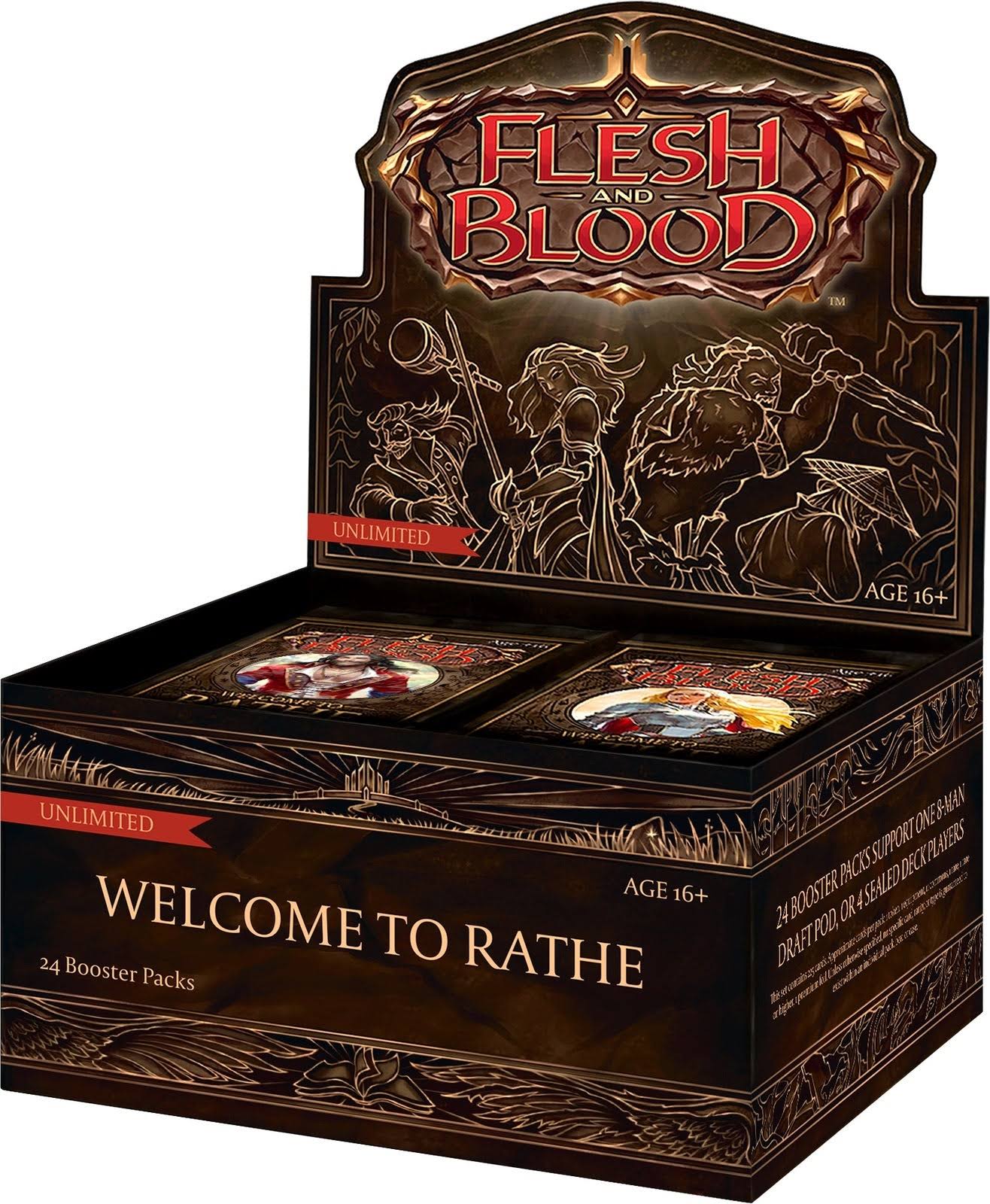 Flesh and Blood TCG - Welcome to Rathe Unlimited - Booster Box