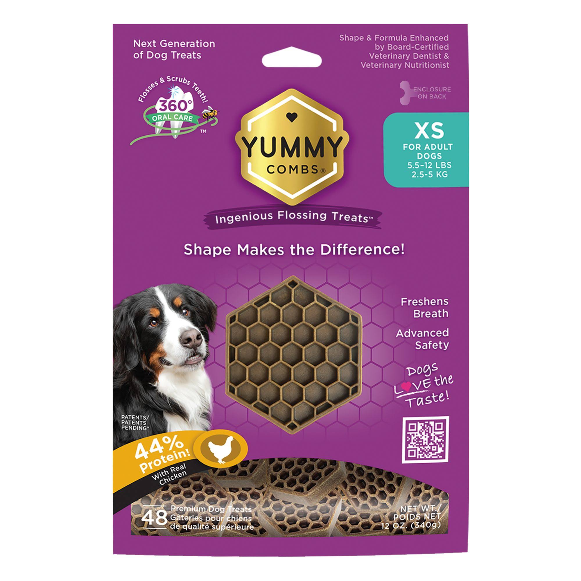 Yummy Combs Flossing X-Small Dog Dental Treats (12 oz)