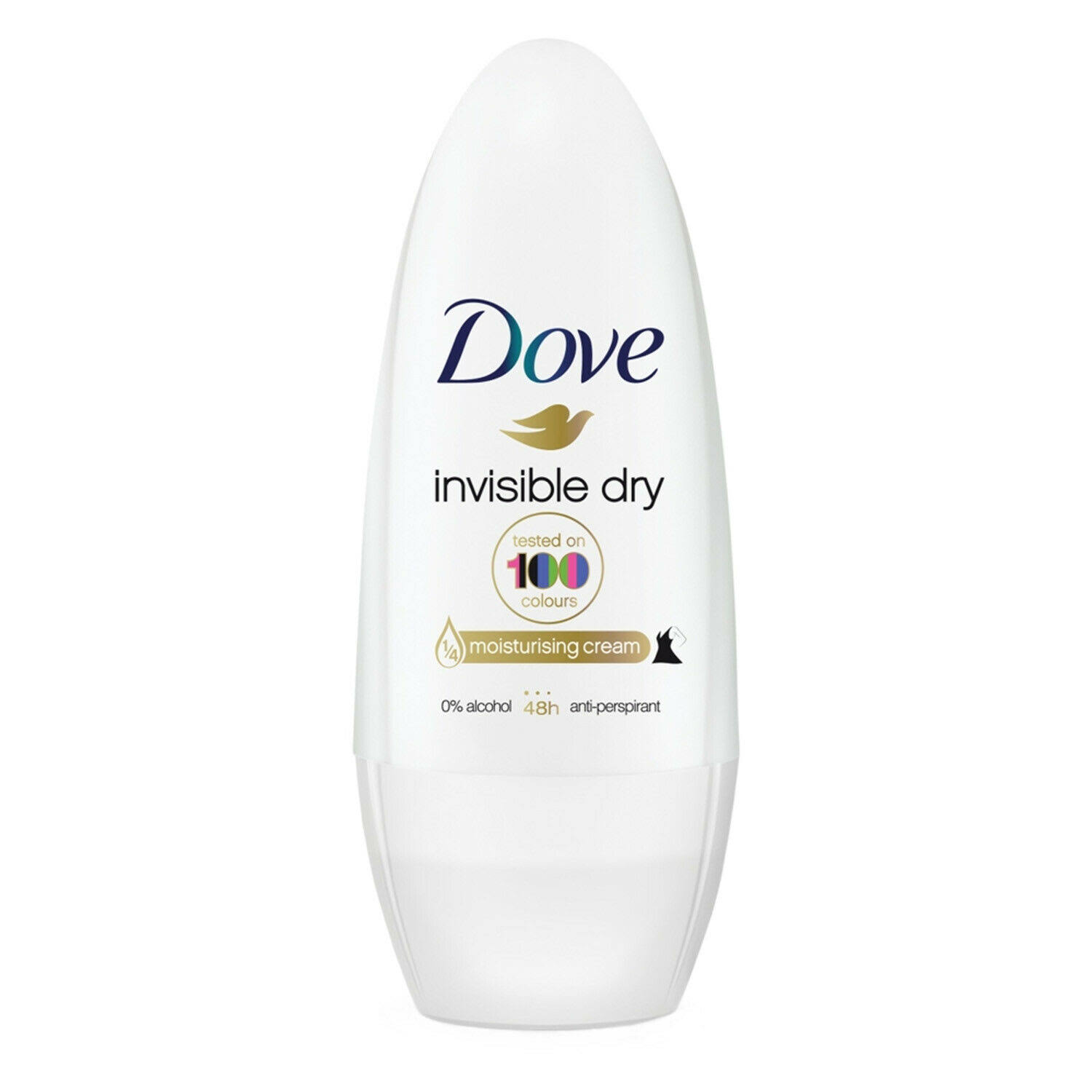 Dove Invisible Dry Anti-Perspirant Deodorant Roll-On 6 x 50ml