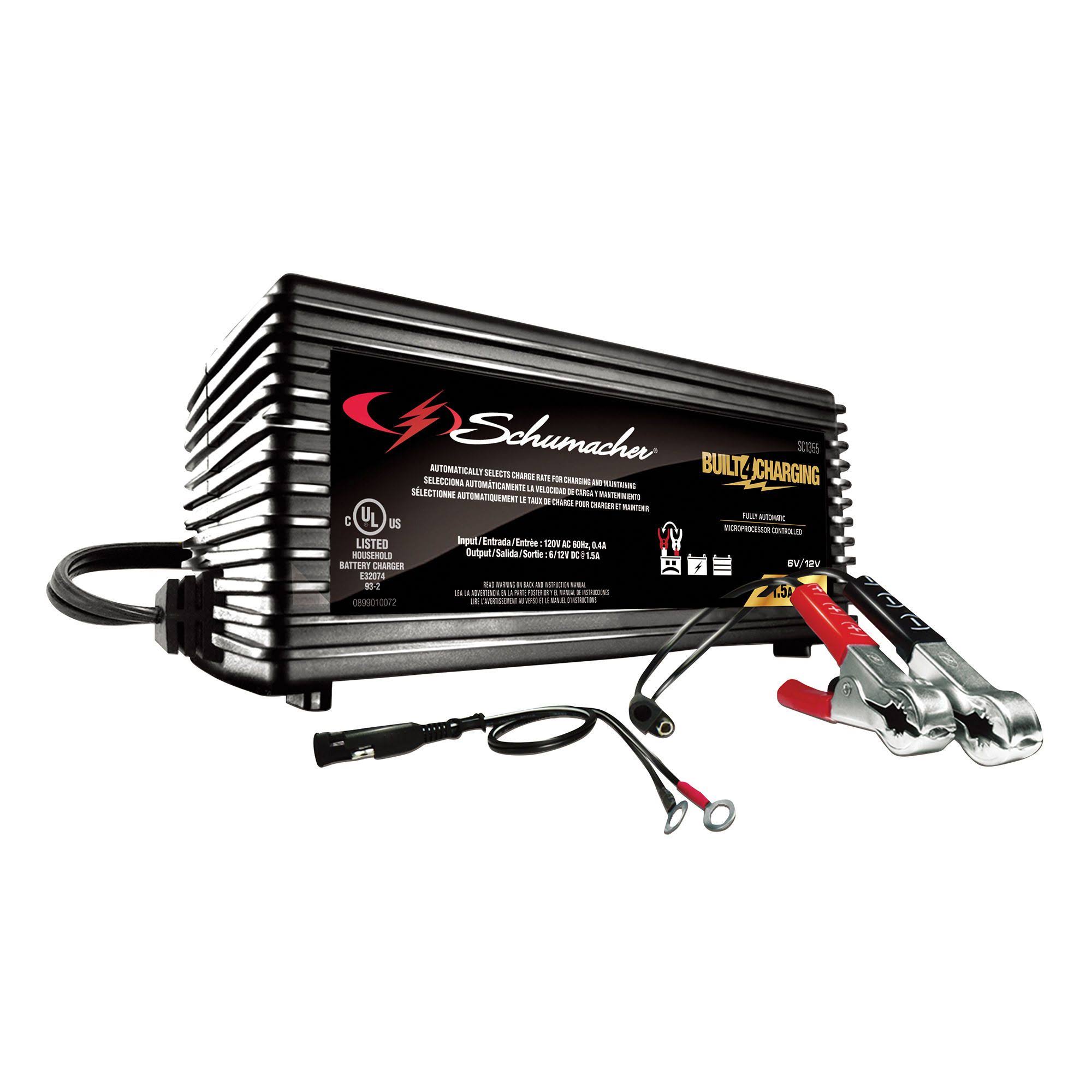 Schumacher Electric Battery Charger - 1.5amp, 12v