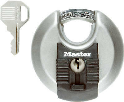 Master Lock 809044 Weatherproof Disc Padlock - 2-3/4", 70mm