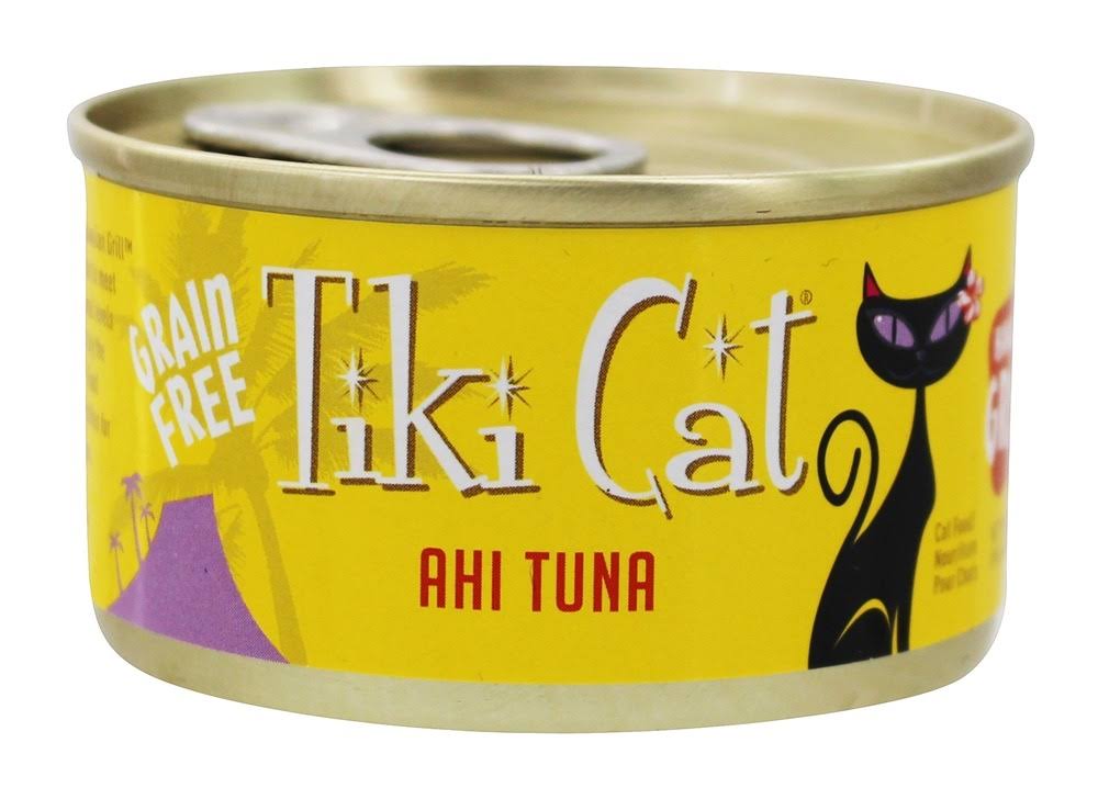 Tiki Cat - Hawiian Grill Grain Free Canned Cat Food Ahi Tuna - 2.8 oz.
