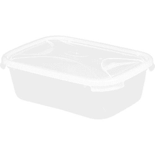 Wham Storage 1.6 Litre Rectangular Plastic Food Box with Lid (16257) C