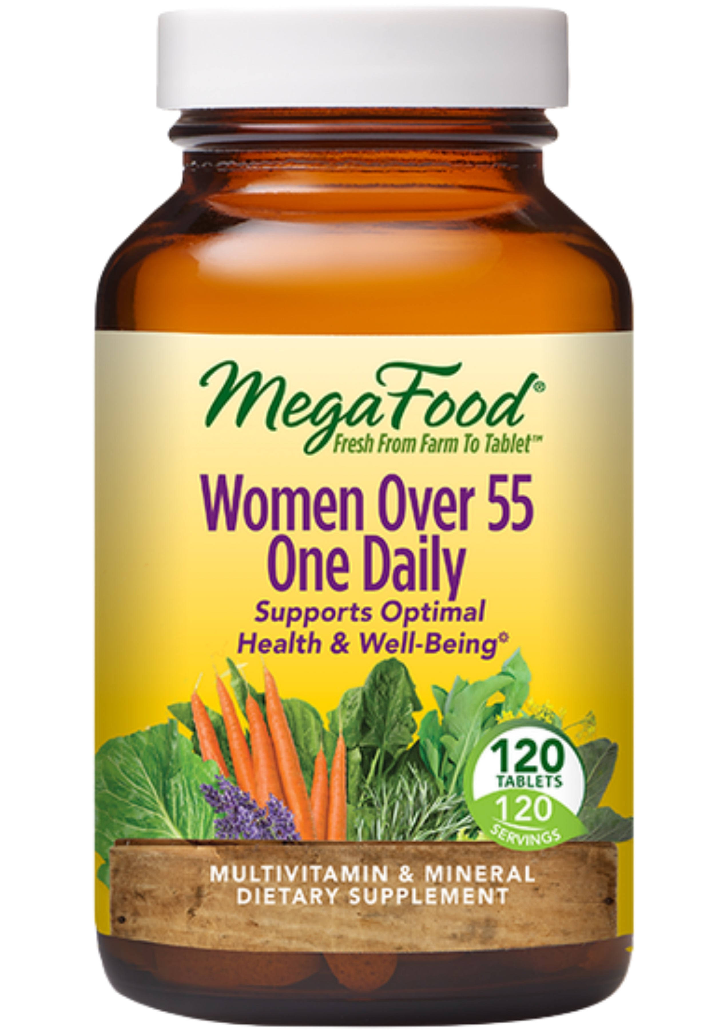 MegaFood - Women Over 55 One Daily - 60 Tablets