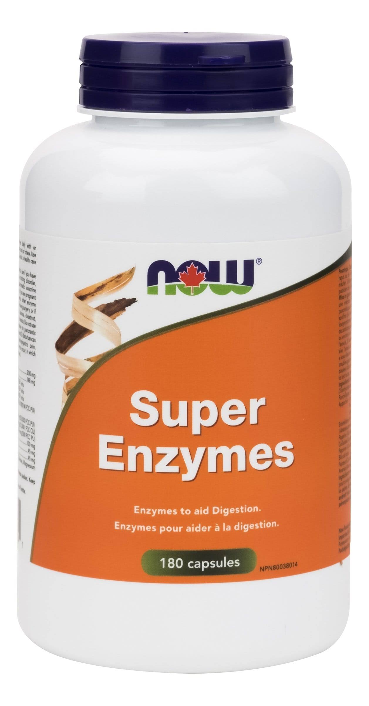 Now Super Enzymes (180 Caps)