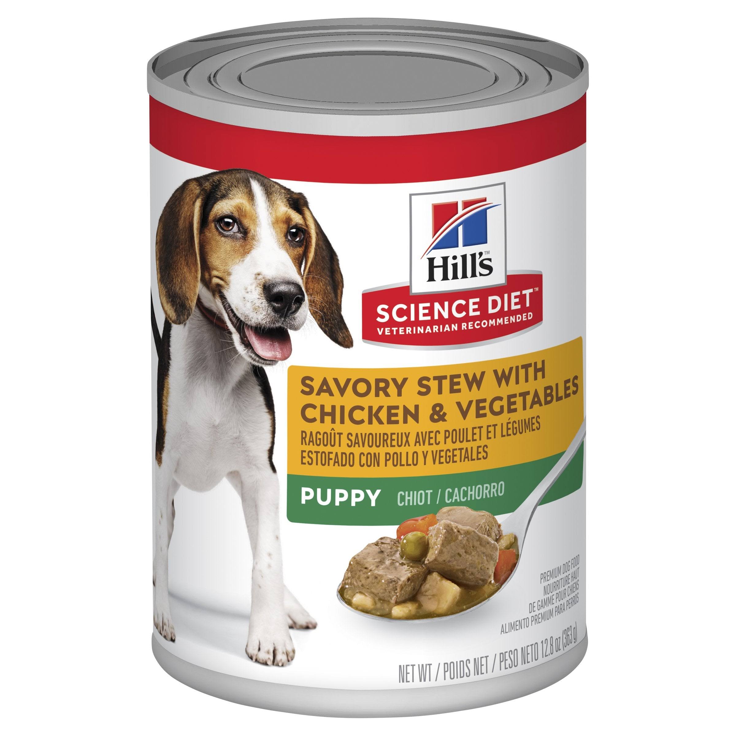 Hill's Science Diet Savory Stew with Chicken & Vegetables Premium Dog Food