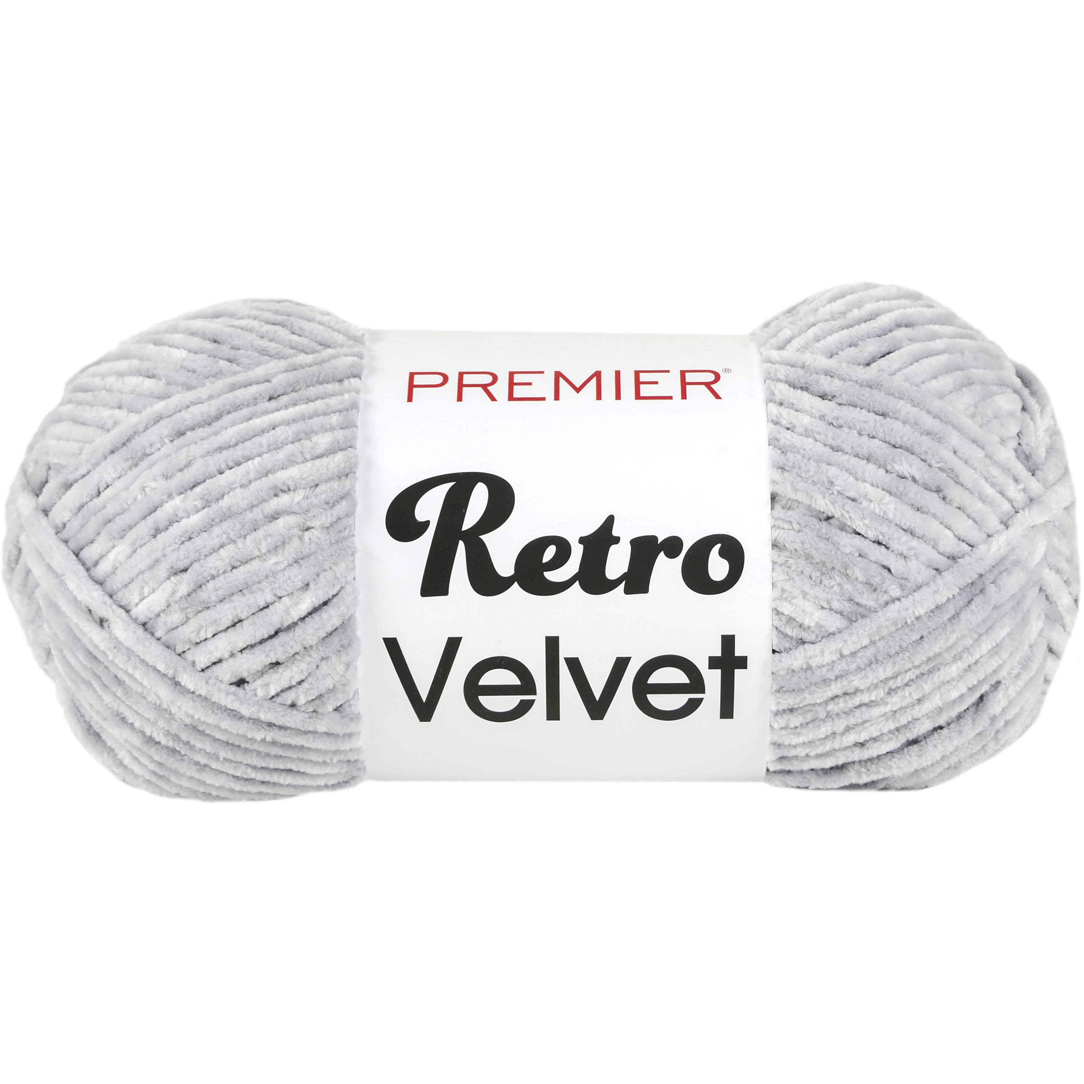Premier Yarns Retro Velvet Light Grey